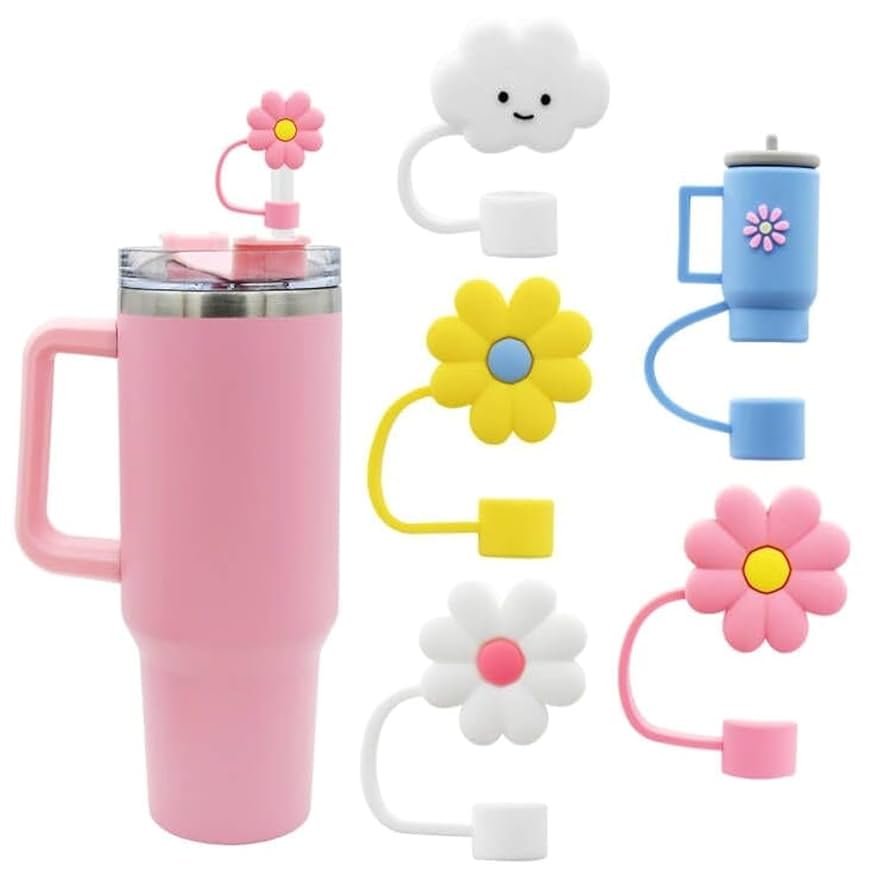 SILICON STRAW COVERS FOR STANLEY CUPS