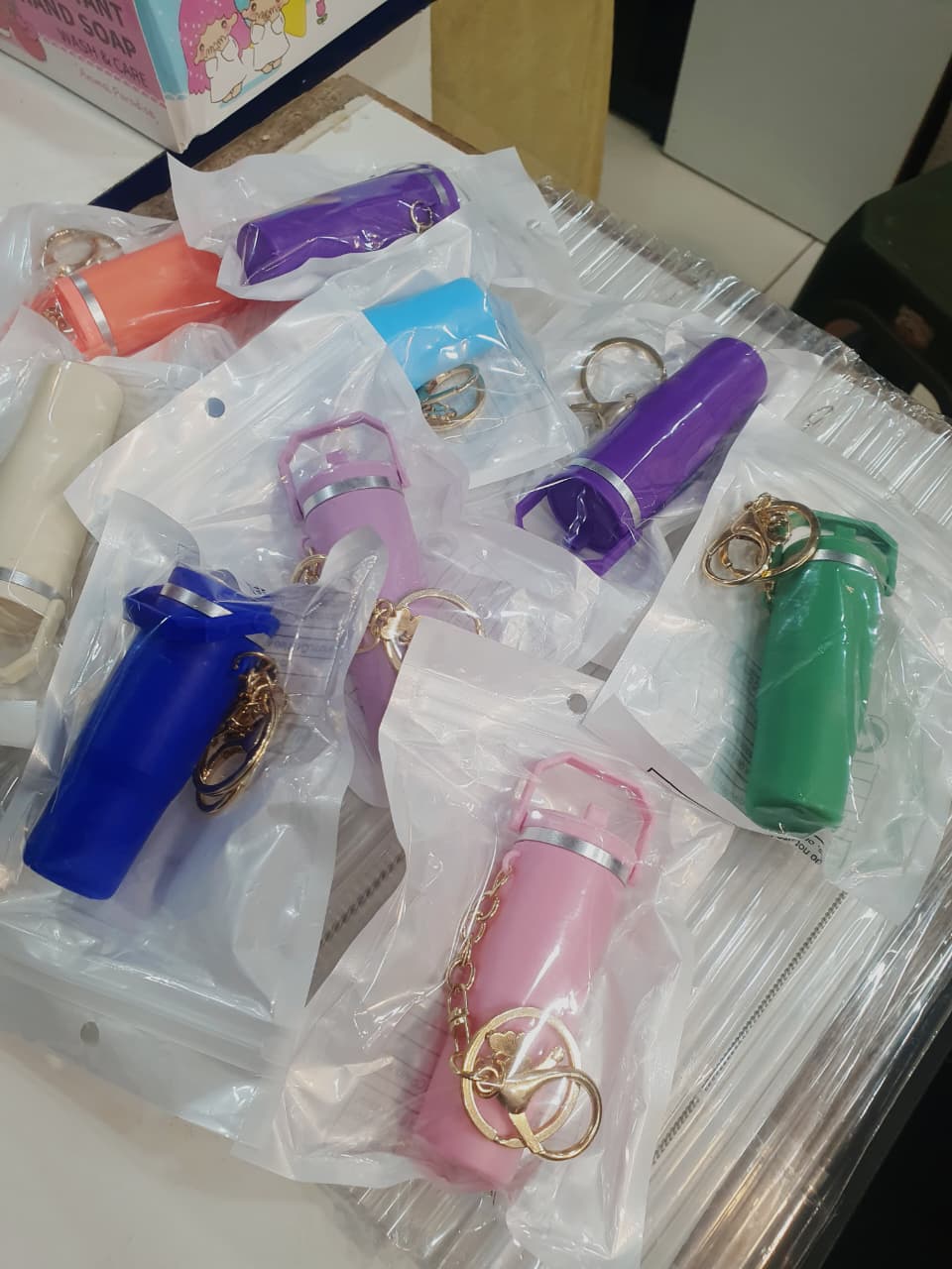 MINI TUMBLER KEYCHAIN