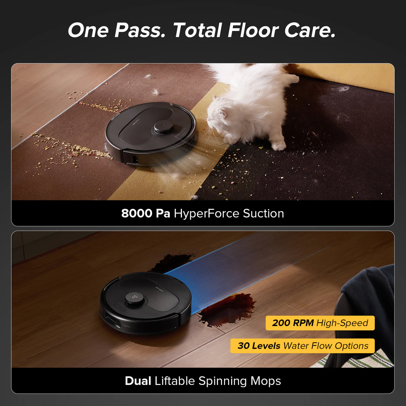 AUTOMATIC SWEEPING AND VACUUM ROBOT