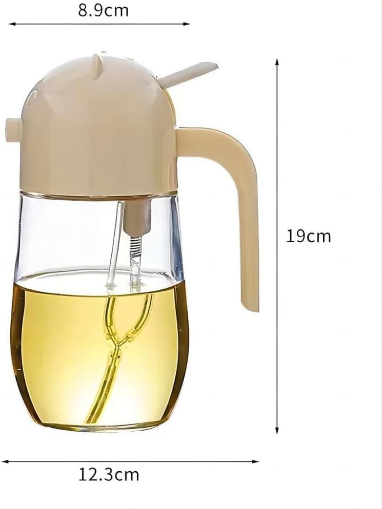 OIL SPRAY AND POUR BOTTLE 2-in-1