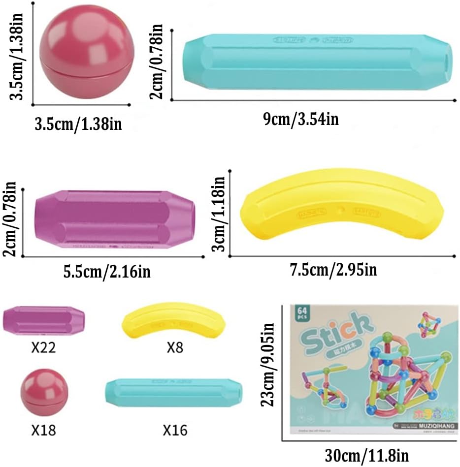 MAGNETIC BLOCKS FOR KIDS