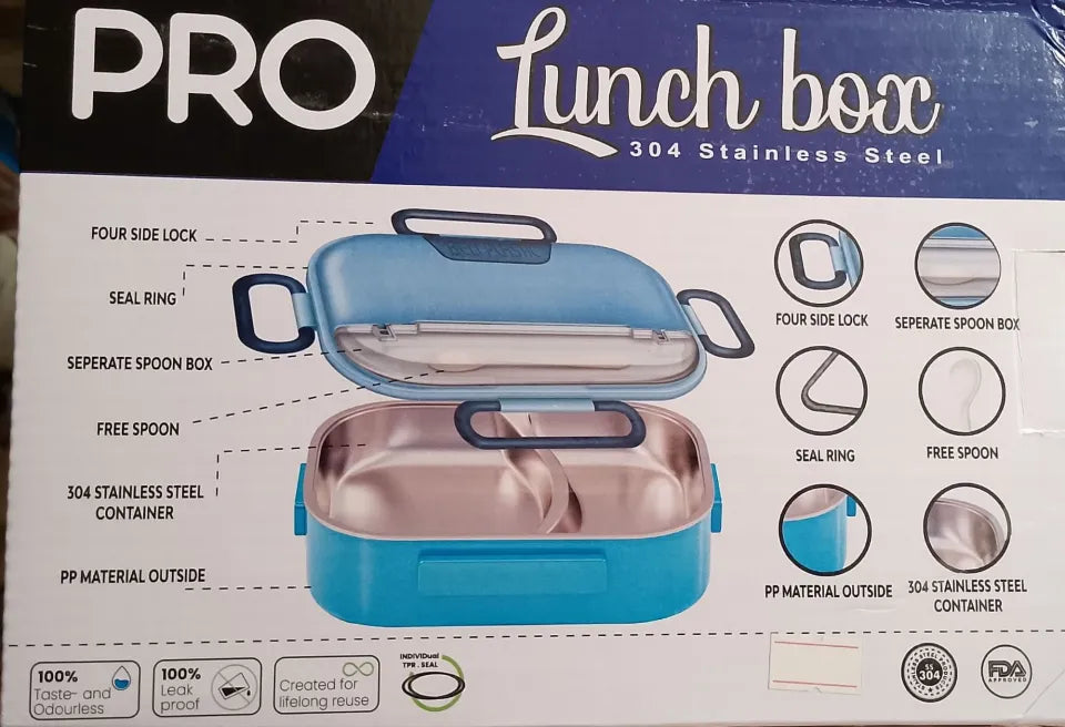 PRO LUNCH BOX (STAINLESS STEEL)
