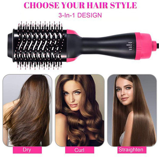 HAIR DRYER AND HOT AIR BRUSH