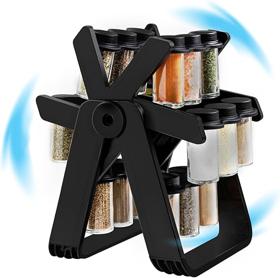 ROTATING SPICE RACK (18 JAR SET)