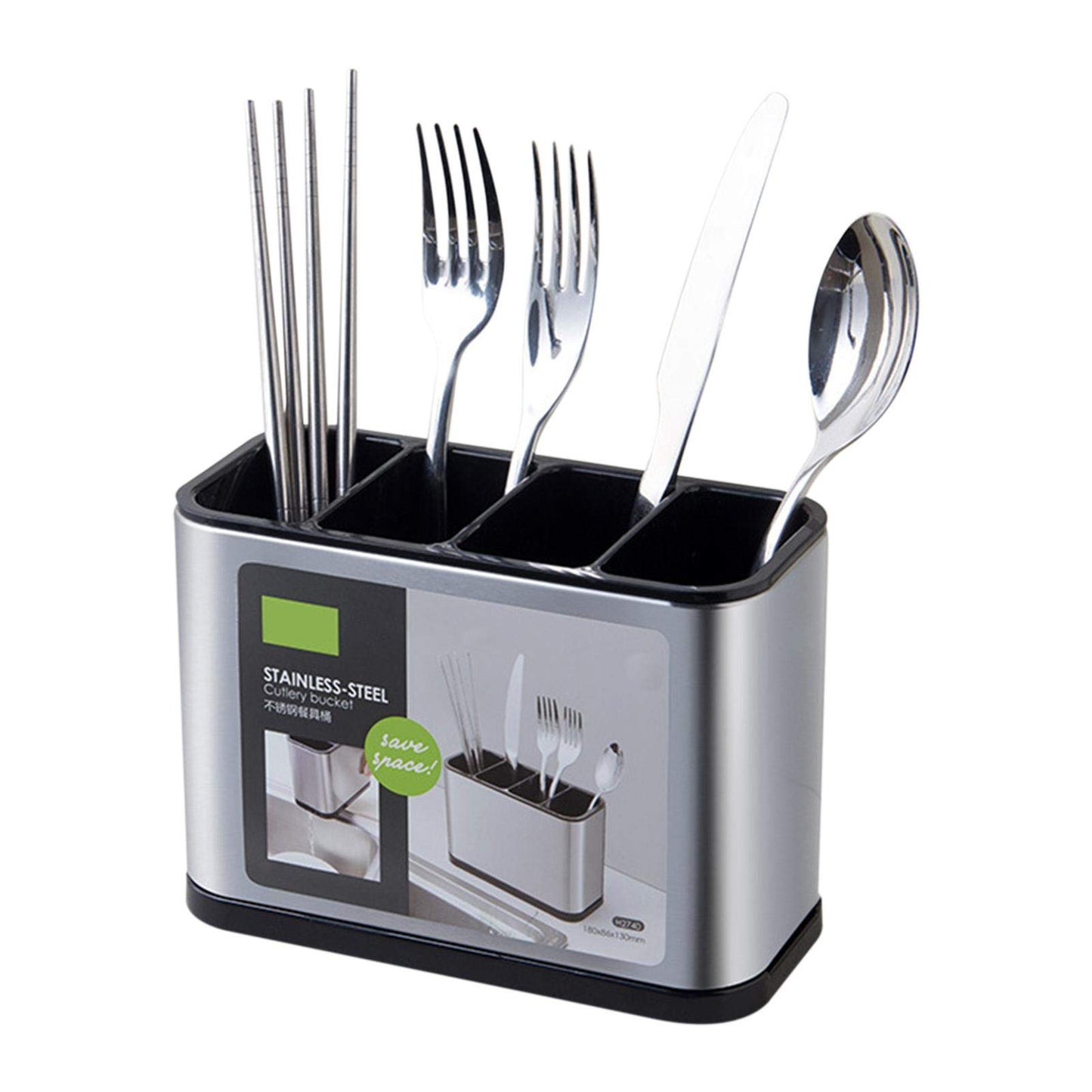 STAINLESS STEEL CUTLERY HOLDER