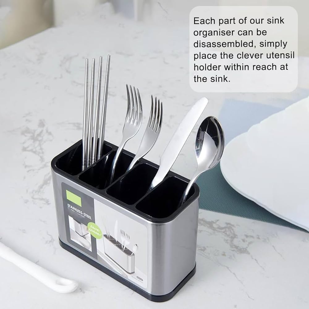 STAINLESS STEEL CUTLERY HOLDER