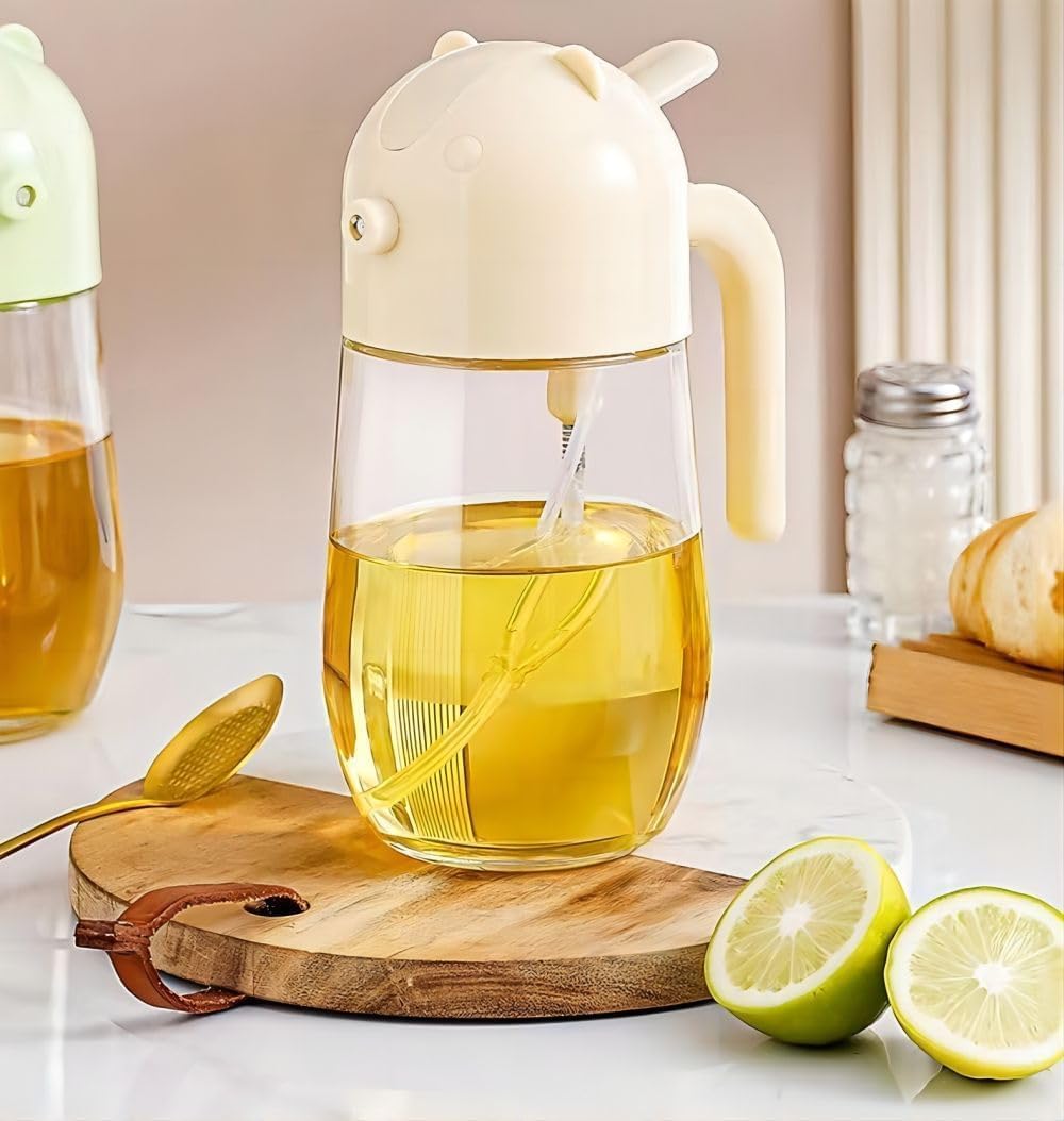 OIL SPRAY AND POUR BOTTLE 2-in-1