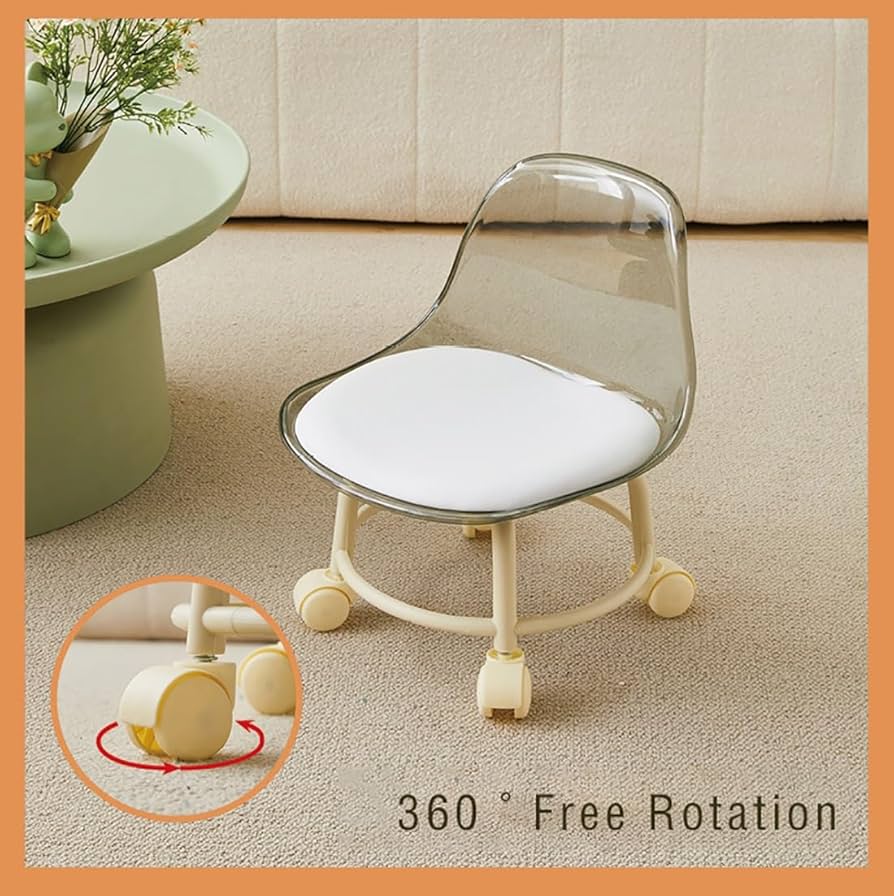 ROTATABLE TRANSPARENT CHAIR