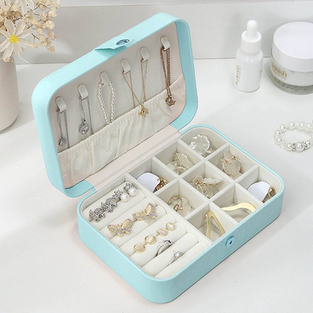 PORTABLE JEWELLERY ORGANIZER BOXES