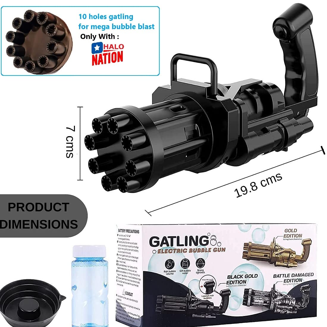 AUTOMATIC BUBBLE GUN