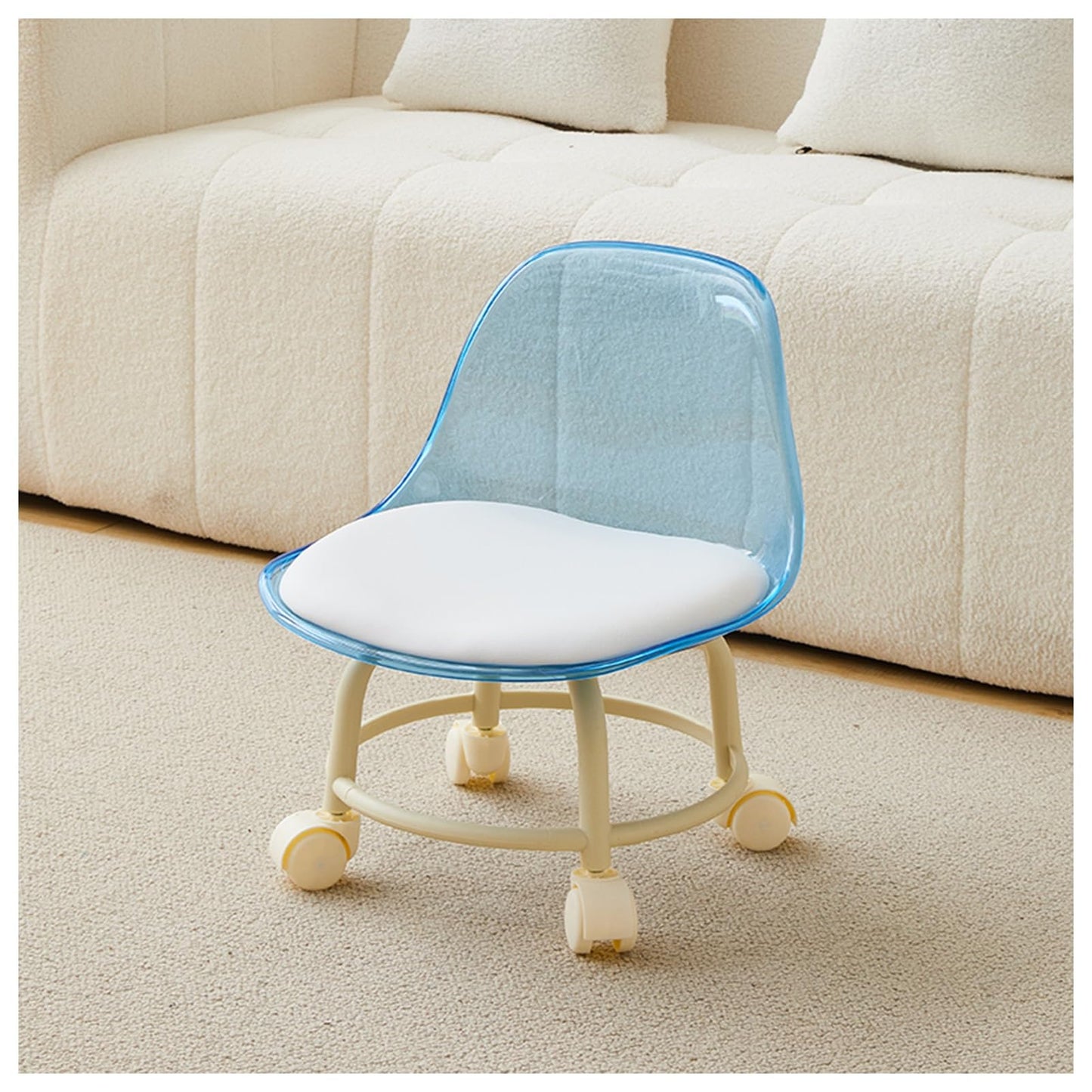 ROTATABLE TRANSPARENT CHAIR
