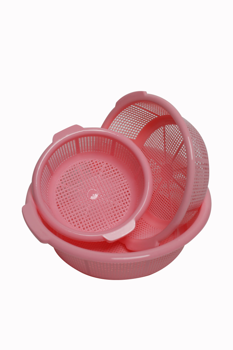 FRUITS / STRAINER BASKETS SET (3Pcs)