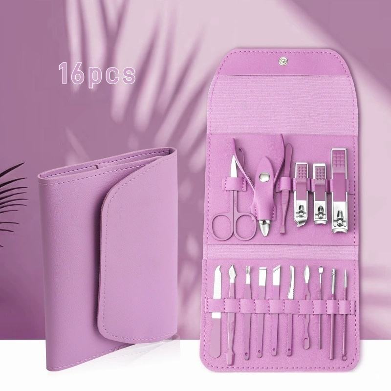 PROFESSIONAL MANICURE & PEDICURE KIT (16 Pcs)