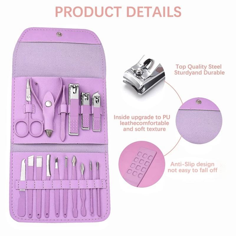 PROFESSIONAL MANICURE & PEDICURE KIT (16 Pcs)