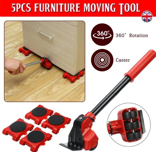 FURNITURE MOVING TOOL SET(5 piece heavy duty)