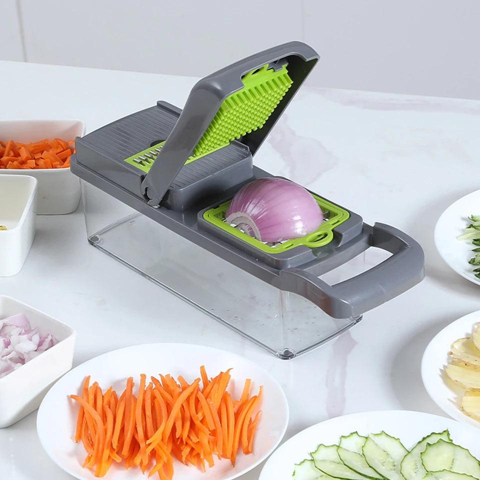 VEGETABLE SLICER AND CHOPPER (16-in-1)