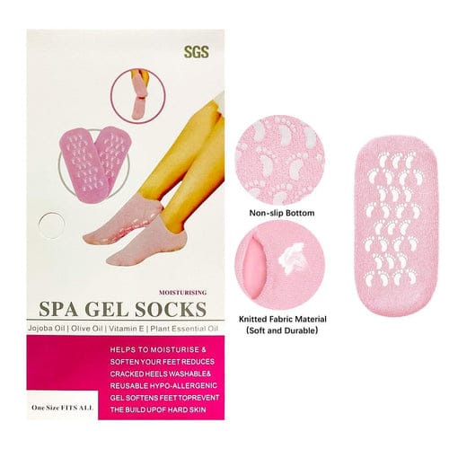 SGS MOISTURISING SPA GEL SOCKS