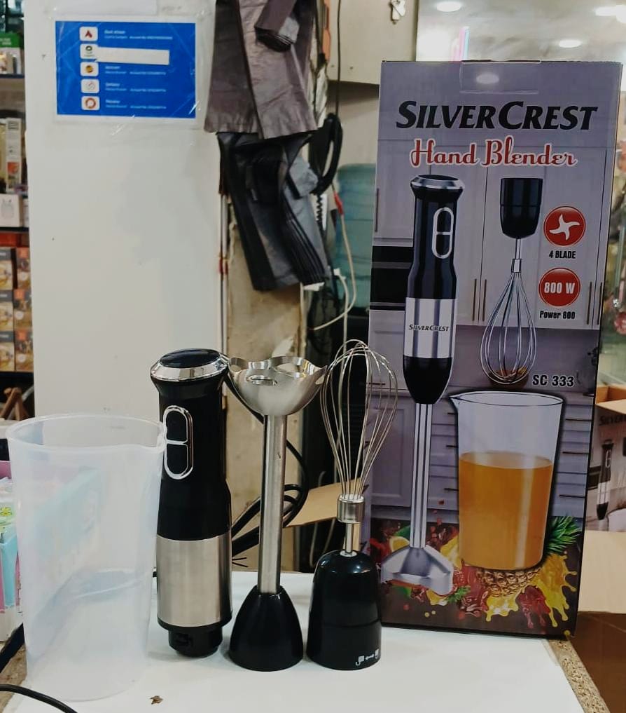 SILVER CREST HAND BLENDER SET