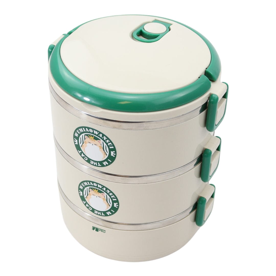 3 LAYER STACKABLE LUNCH BOX