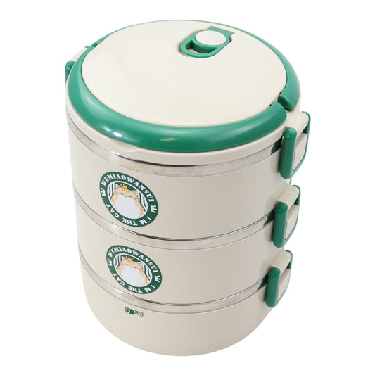 3 LAYER STACKABLE LUNCH BOX