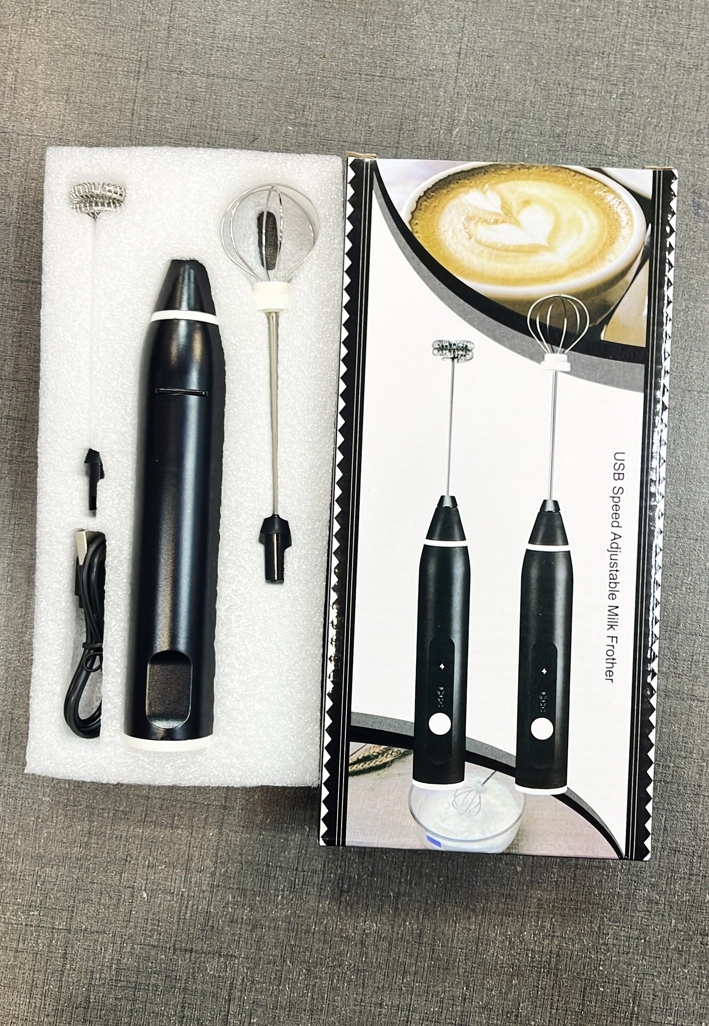 RECHARGEABLE COFFEE BEATER
