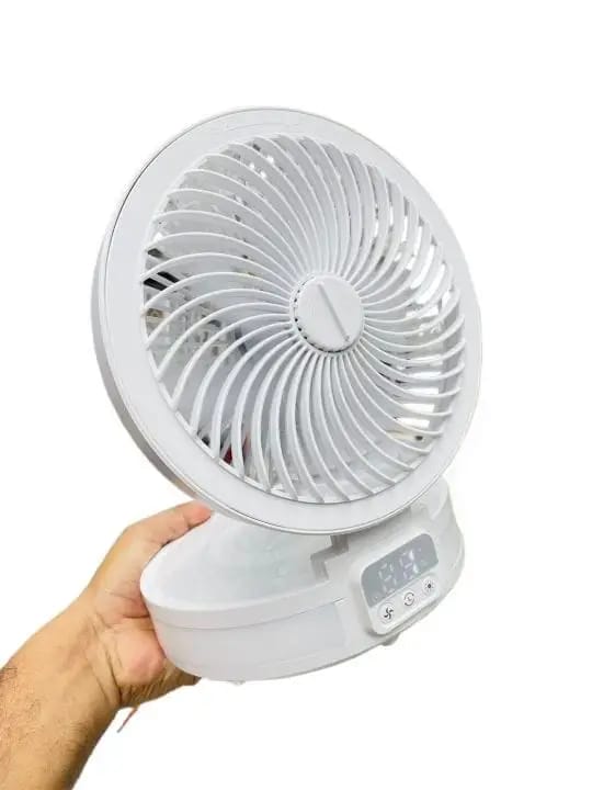 RECHARGEABLE  FORDABLE FAN (REMOTE CONTROL)