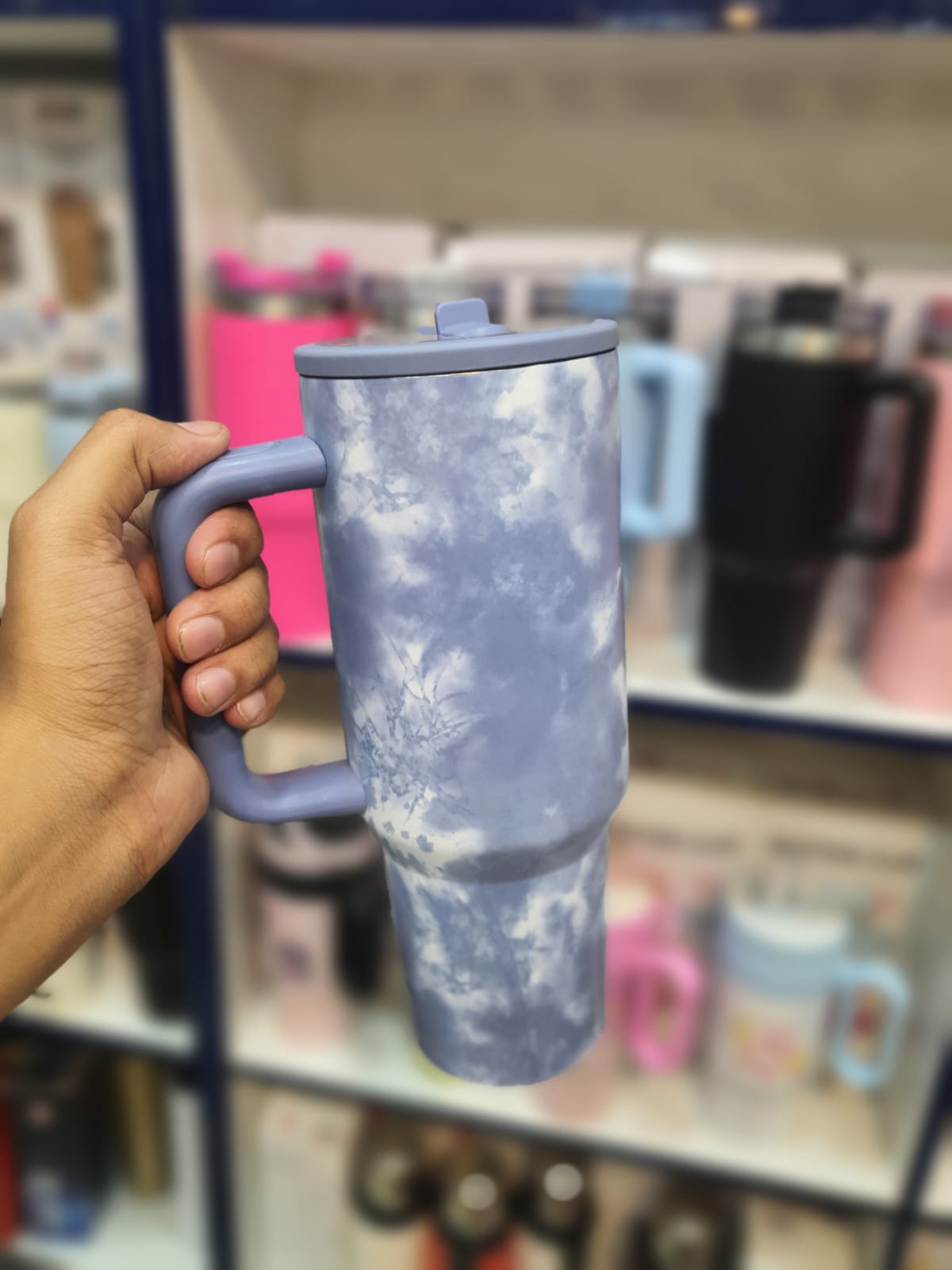 MARBLE STANLY SIPPER  TUMBLER (1200ml)