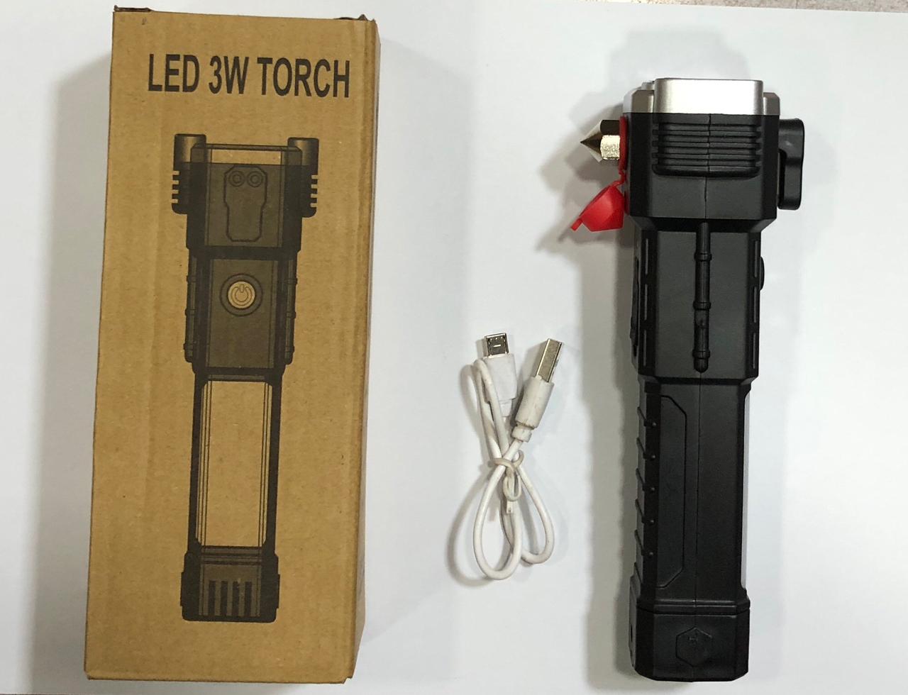 LED FLASHLIGHT WATERPROOF (Multi-Functional)