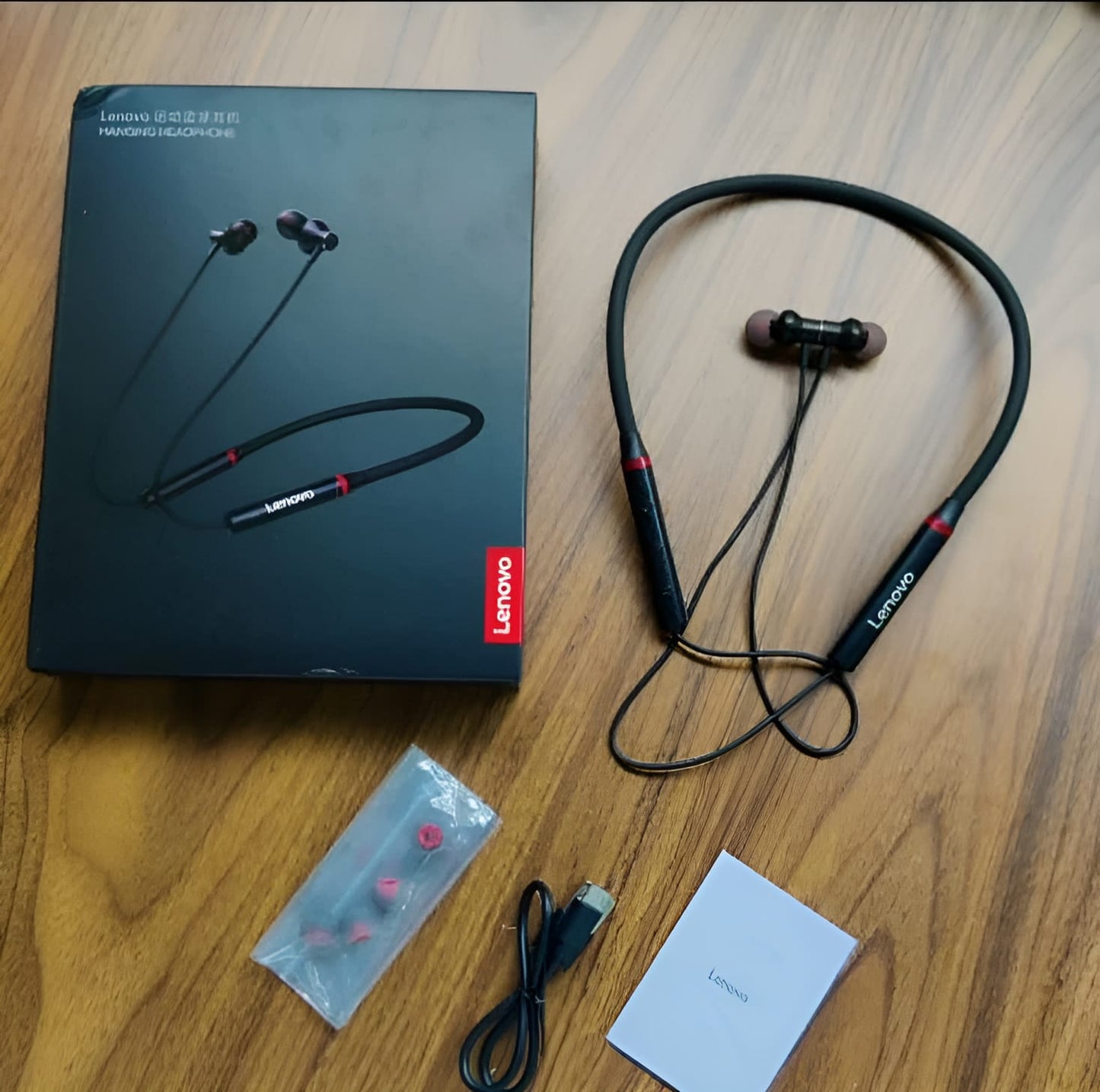 Lenovo HE05X Wireless Neckband Earphones