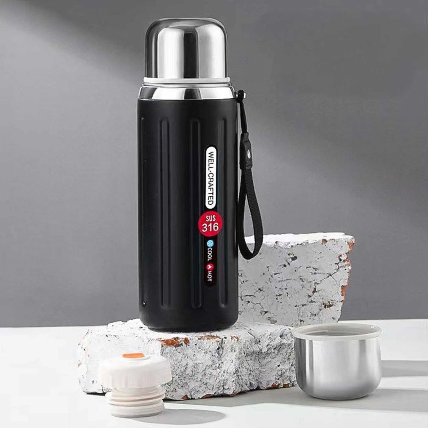 STAINLESS STEEL VACUUM INSULATED BOTTLE(800ml)