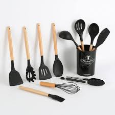 SILICON UTENCIL KITCHEN WARE SET (12PCS)