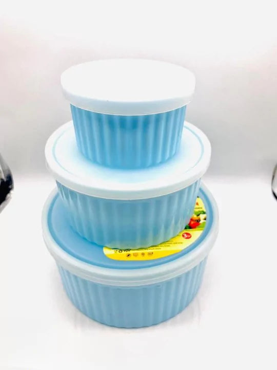 FOOD CONTAINER SET(3 Pcs)