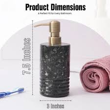 CERAMIC SOAP DISPENSERS WITH GOLD TONE PUMPS