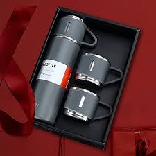 VACUME FLASK SET (Stainless Steel)