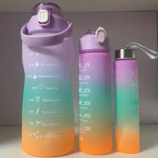 UNBREAKABLE WATER BOTTLES (SET)