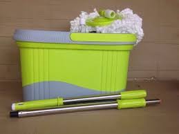 SPIN MOP & BUCKET SET (DUAL-DRIVE & DOUBLE COLOUR DESIGN)