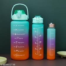 UNBREAKABLE WATER BOTTLES (SET)