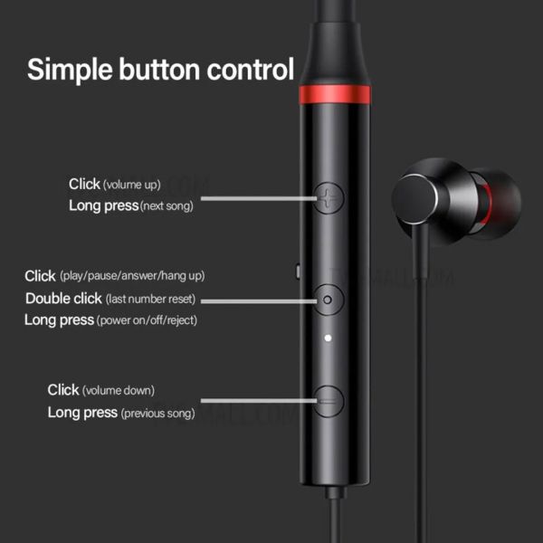 Lenovo HE05X Wireless Neckband Earphones
