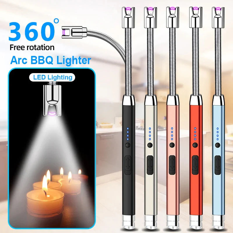FLEXIBLE ELECTRIC ARC LIGHTER (USB RECHARGEABLE )