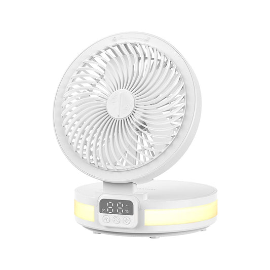 RECHARGEABLE  FORDABLE FAN (REMOTE CONTROL)